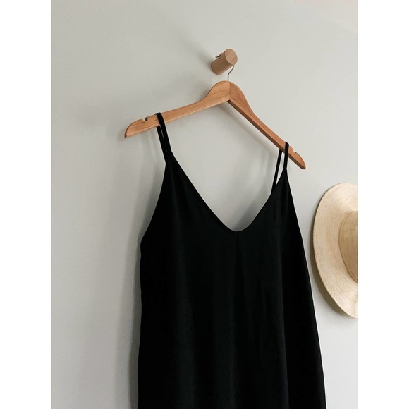 Everlane | The Japanese GoWeave Slip Dress | Black | Sz 2 | NWOT - Picture 3 of 7